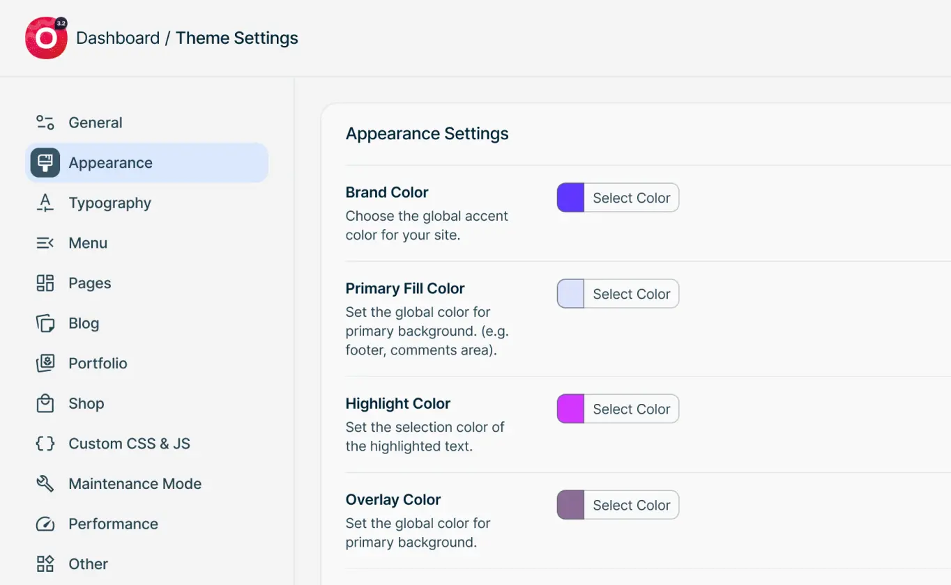 lp ThemeSettings NaelSoft Developer